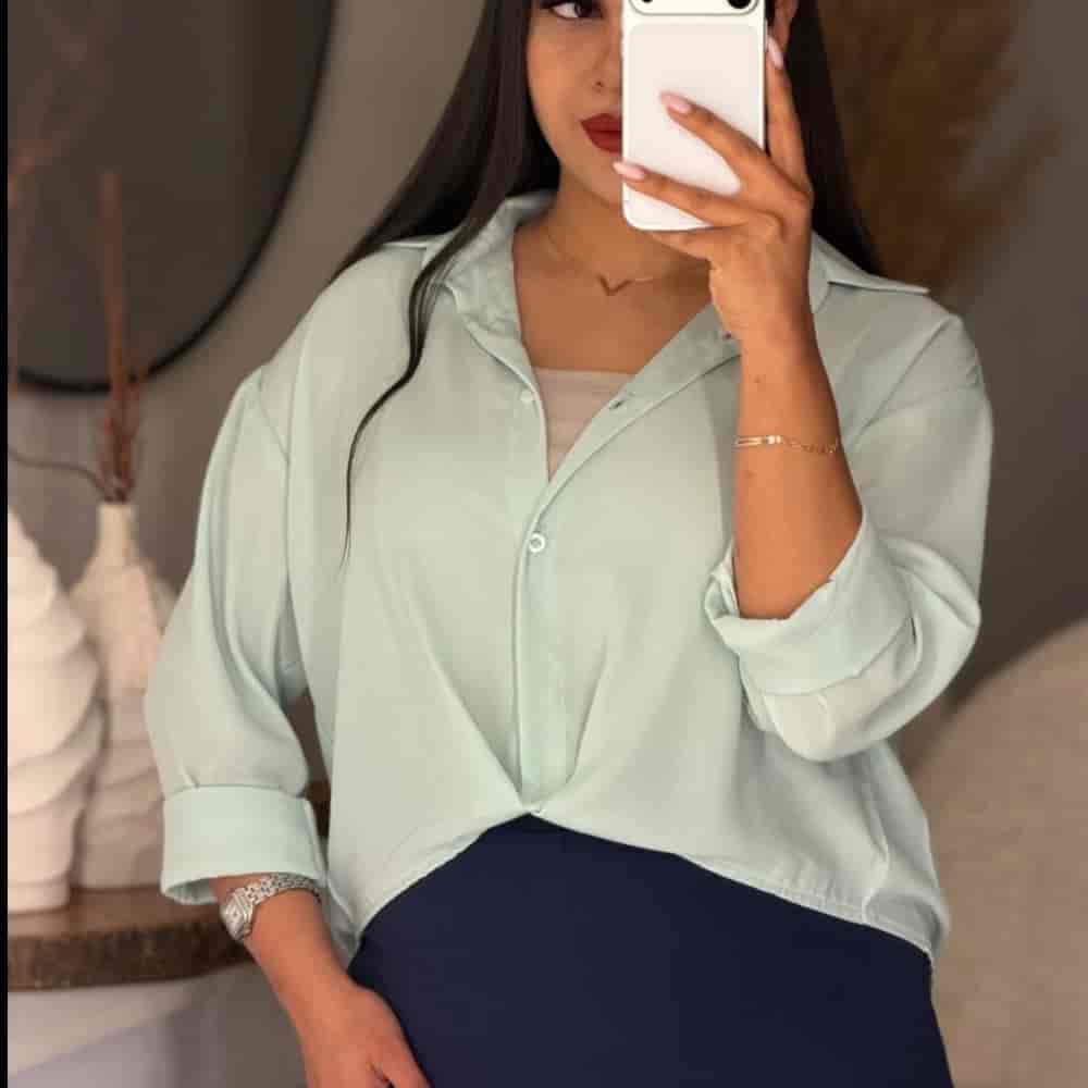شومیز جلو گره ای